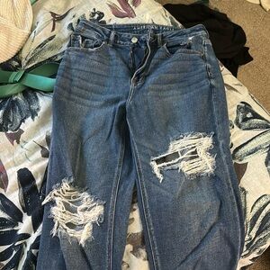 American Eagle mom jeans
